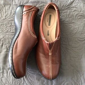 Clark Collection brown shoes